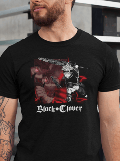 Nome do produto CAMISETA BLACK CLOVER - ASTA