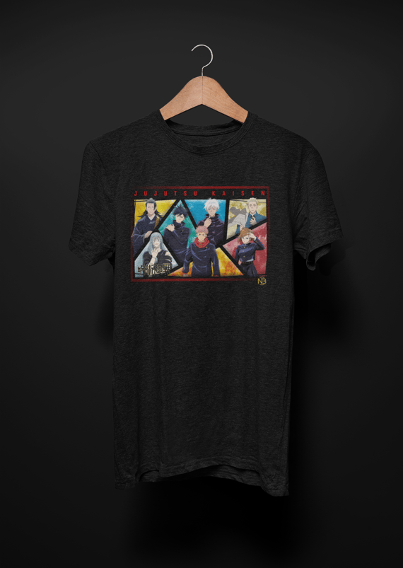 CAMISETA JUJUTSU KAISEN - COLEÇÃO 
