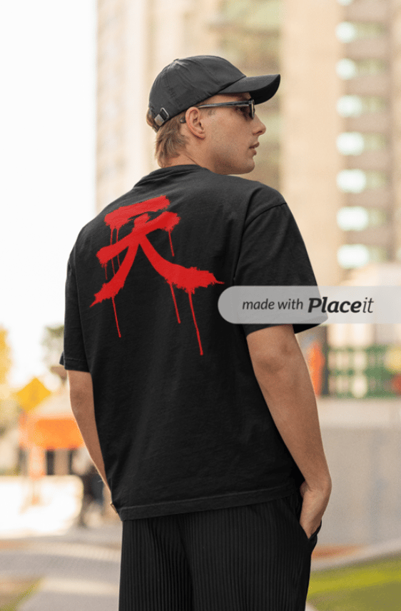 Camiseta Personalizada | Royal Red Clth. | Akuma Kanji