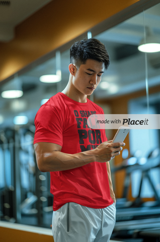 Nome do produto: Camiseta Personalizada | Royal Red Clth. | O Shape Fala