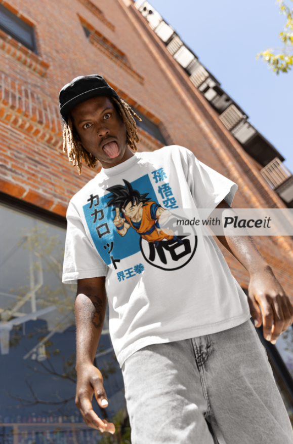 Nome do produto: Camiseta Personalizada | Royal Red Clth. | Goku Dragon Ball Z