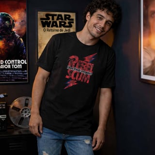 Nome do produto Camiseta Rebel Scum | Rock & Star Wars