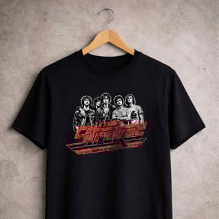 Nome do produto Camiseta The Strokes Indie Rock Estampa Retrô Vintage