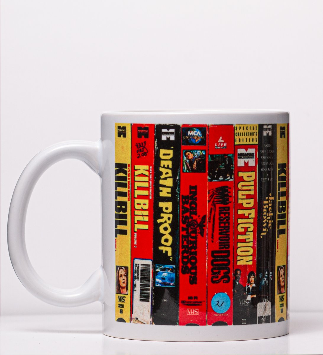 Nome do produto: Caneca Tarantino VHS