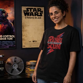 Nome do produto Camiseta Rebel Scum | Rock & Star Wars