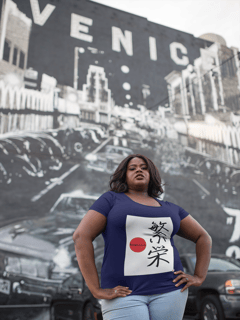 Camiseta Baby Look - Prosperidade