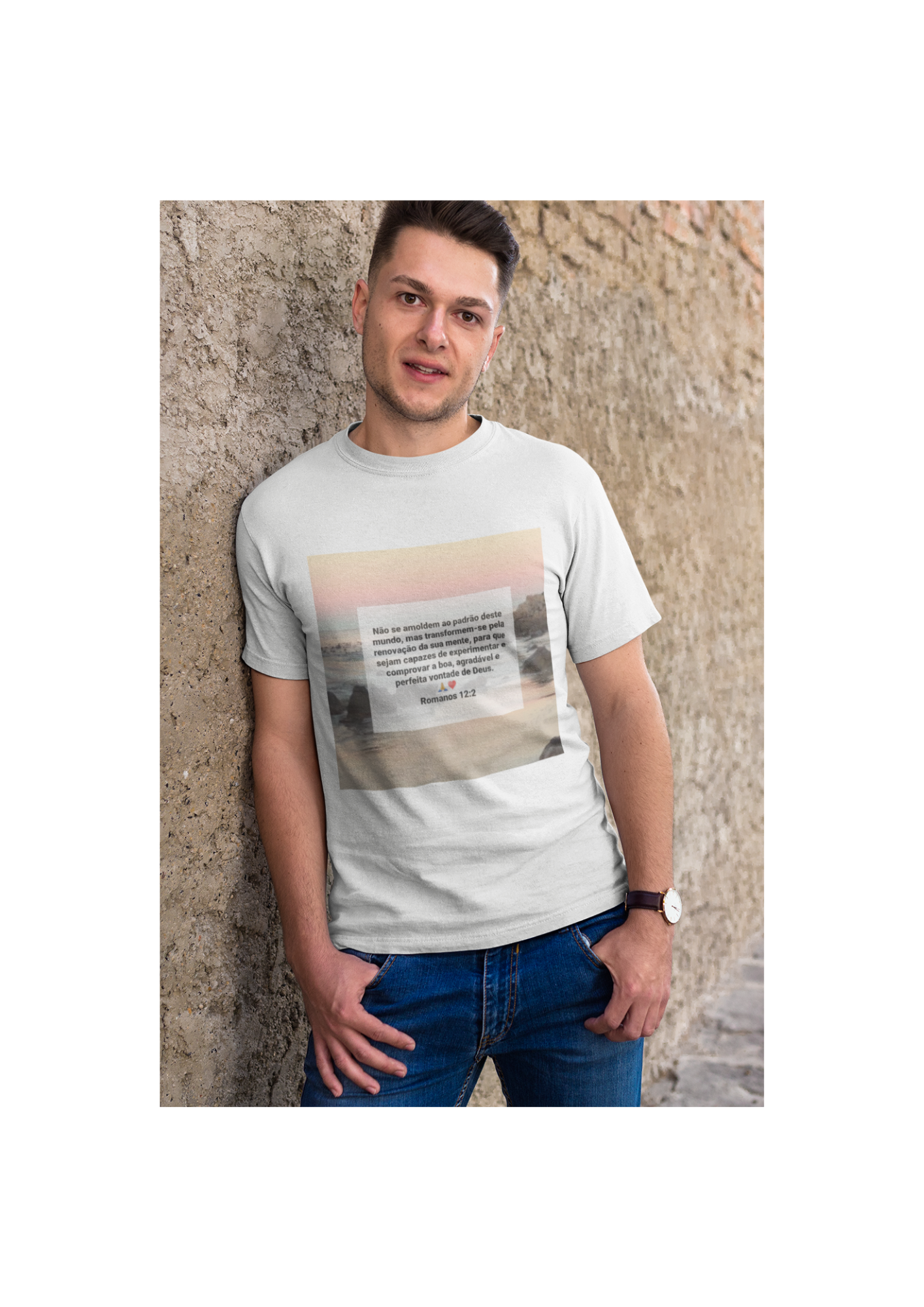 Camiseta Unissex - Romanos 12:2