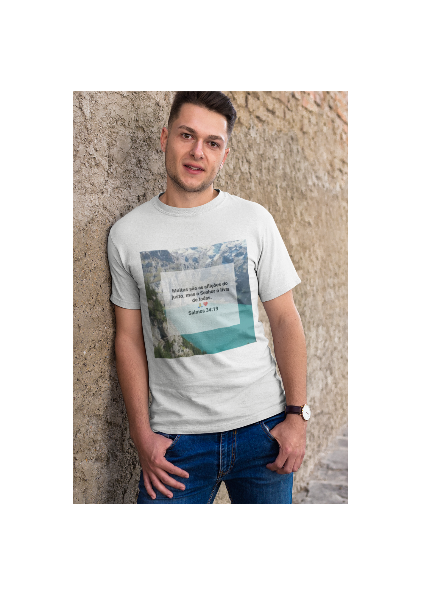 Camiseta Unissex - Salmos 34:19