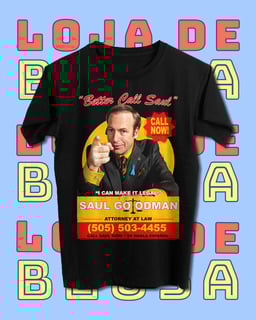 Nome do produto Blusa Better Call Saul