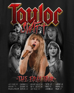 Nome do produto Blusa Taylor Swift