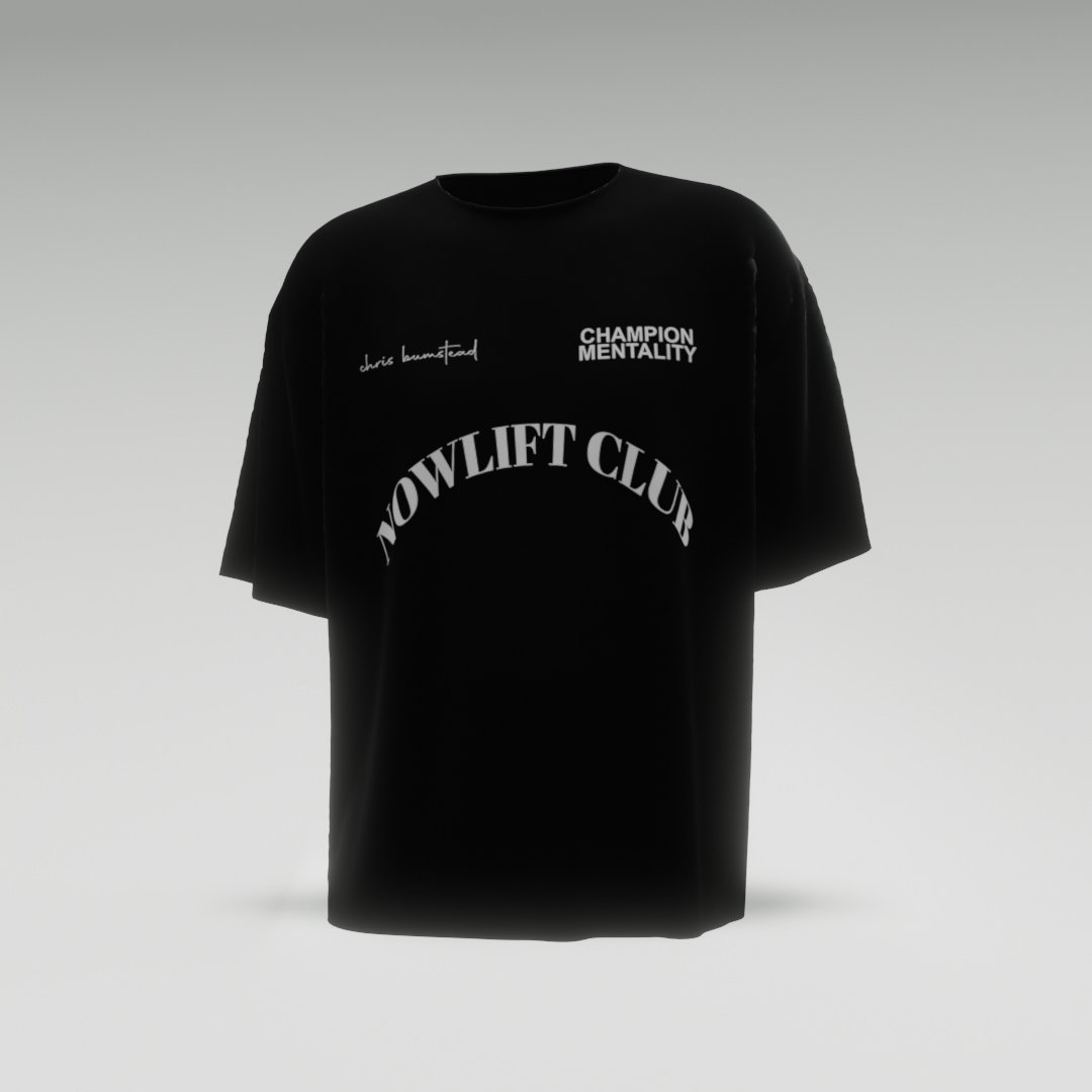 Nome do produto: [OVERSIZED] CLUB MENTALITY