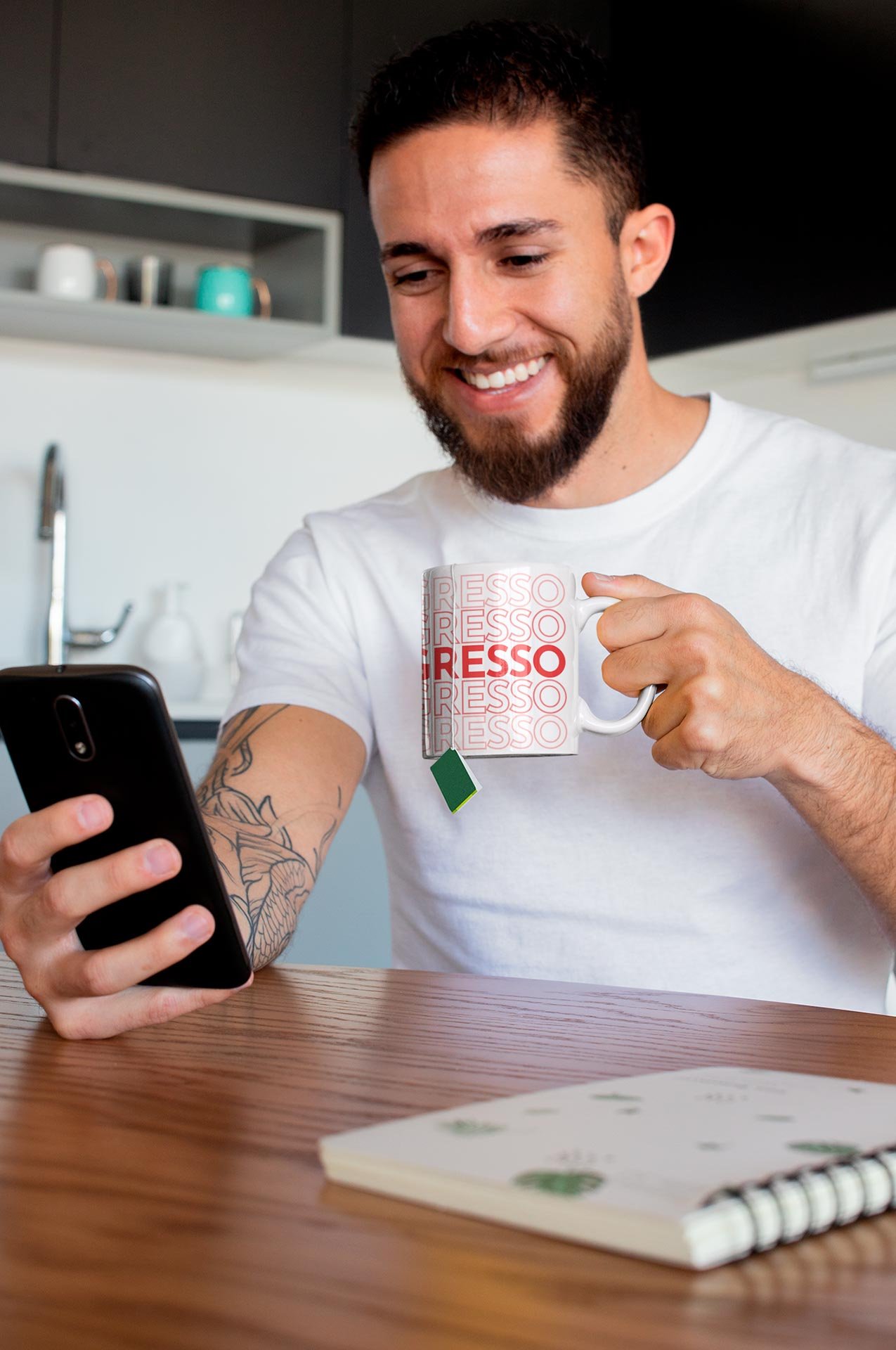 Caneca de Cerâmica Progresso