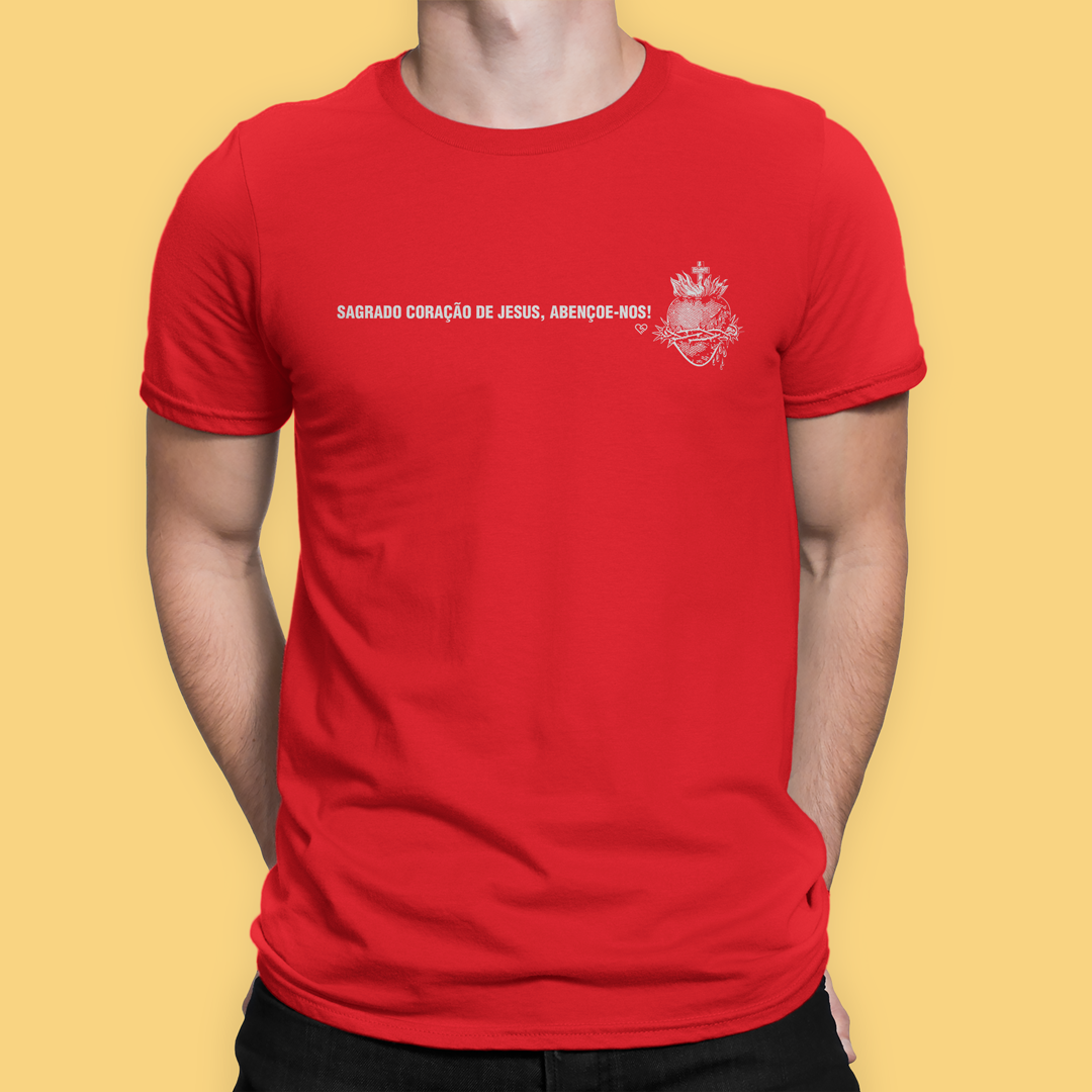 Camiseta Sagrado Coração de Jesus