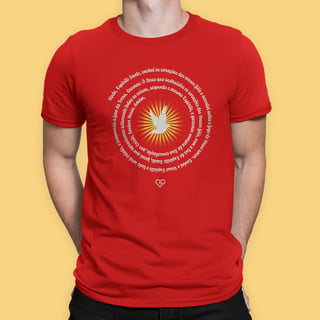 Camiseta Oração do Espírito Santo