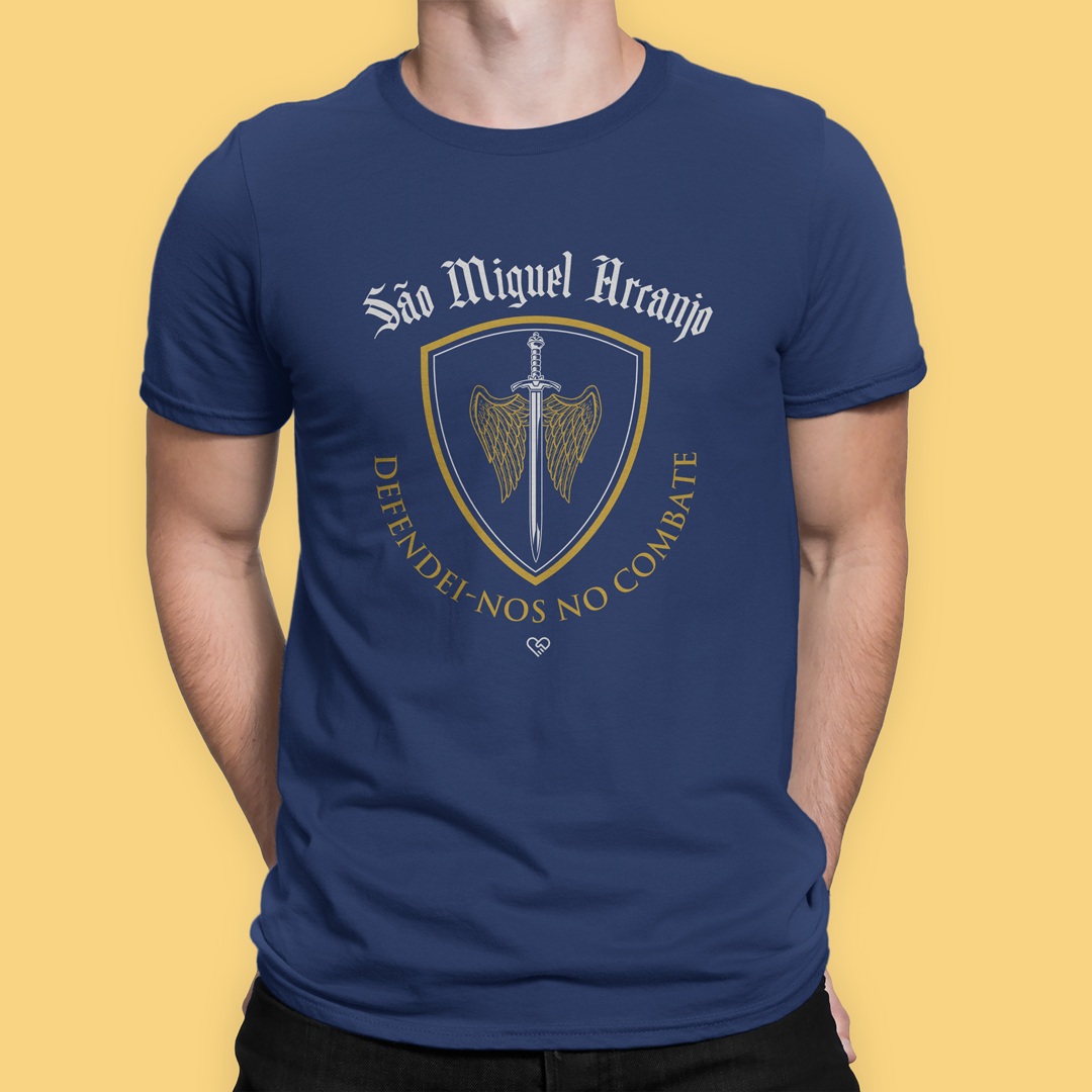Nome do produto: Camiseta - São Miguel Arcanjo - Invocação
