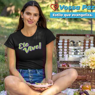 Nome do produto Camiseta Ele Vive - Feminina