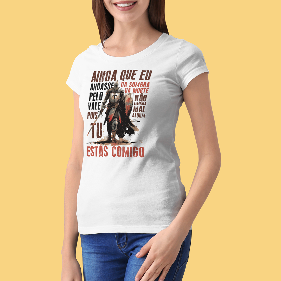 Nome do produto: Camiseta Salmo 23 Guerreiro