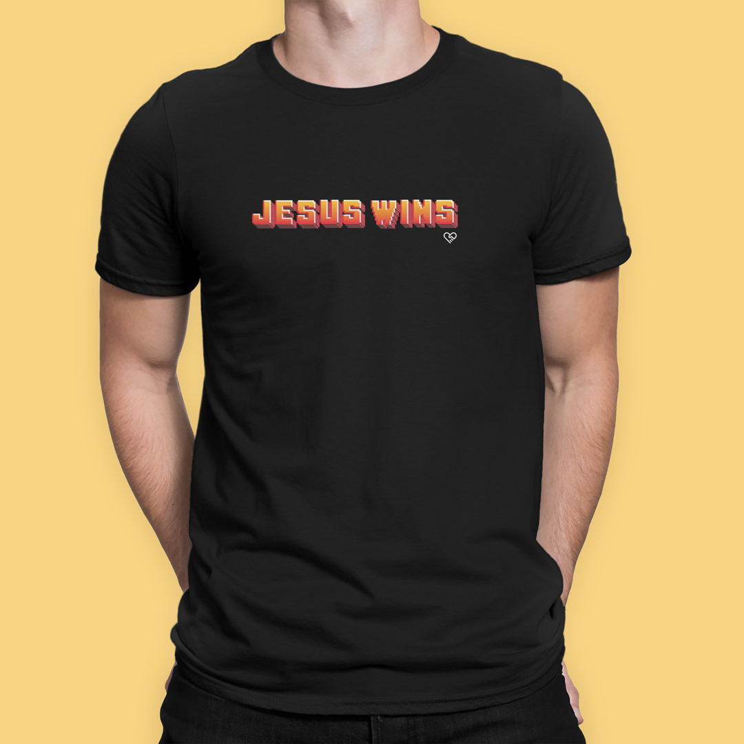 Nome do produto: Camiseta Jesus Wins