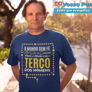 Nome do produto Camiseta Terço dos Homens