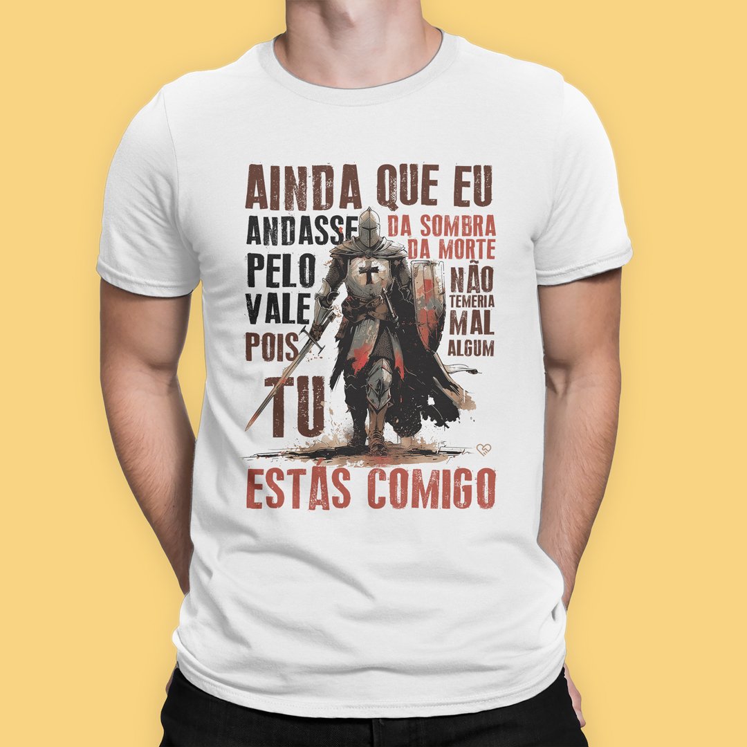Nome do produto: Camiseta  Guerreiro Salmo 23