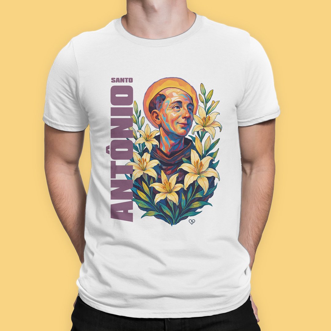 Nome do produto: Camiseta Santo Antônio