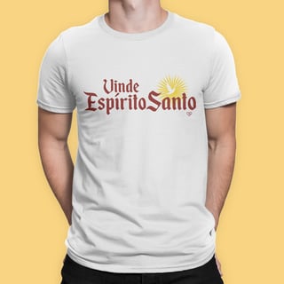 Camiseta Vinde Espírito Santo - Estampa Vermelha