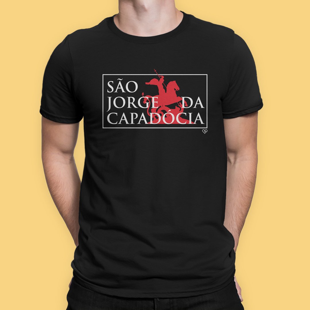 Nome do produto: Camiseta São Jorge da Capadócia