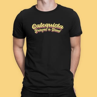 Camiseta Catequista Graças a Deus