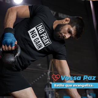 Nome do produto Camiseta No Pray No Gain