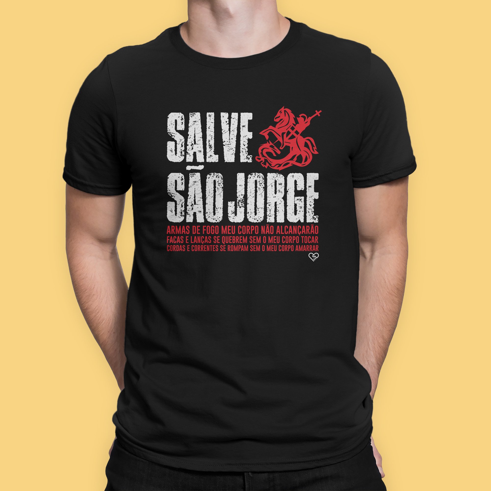 Camiseta São Jorge Proteção