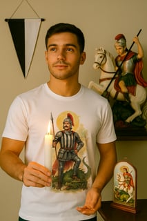 Nome do produto Camiseta São Jorge Alvinegro