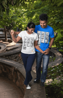 Nome do produto Um dia além - quadrinhos (feminina)