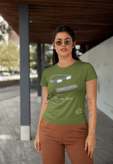 Nome do produto Um dia além - gaita e óculos (feminina verde-musgo)