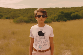 Nome do produto Um dia além - astronauta azul (infantil - 02 a 08 anos)