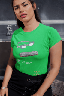 Nome do produto Um dia além - gaita e óculos (feminina - verde-bandeira)