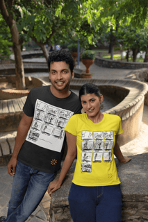 Nome do produto Um dia além - quadrinhos (feminina)