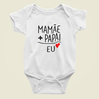 Nome do produto BODY INFANTIL - MAMÃE MAIS PAPAI
