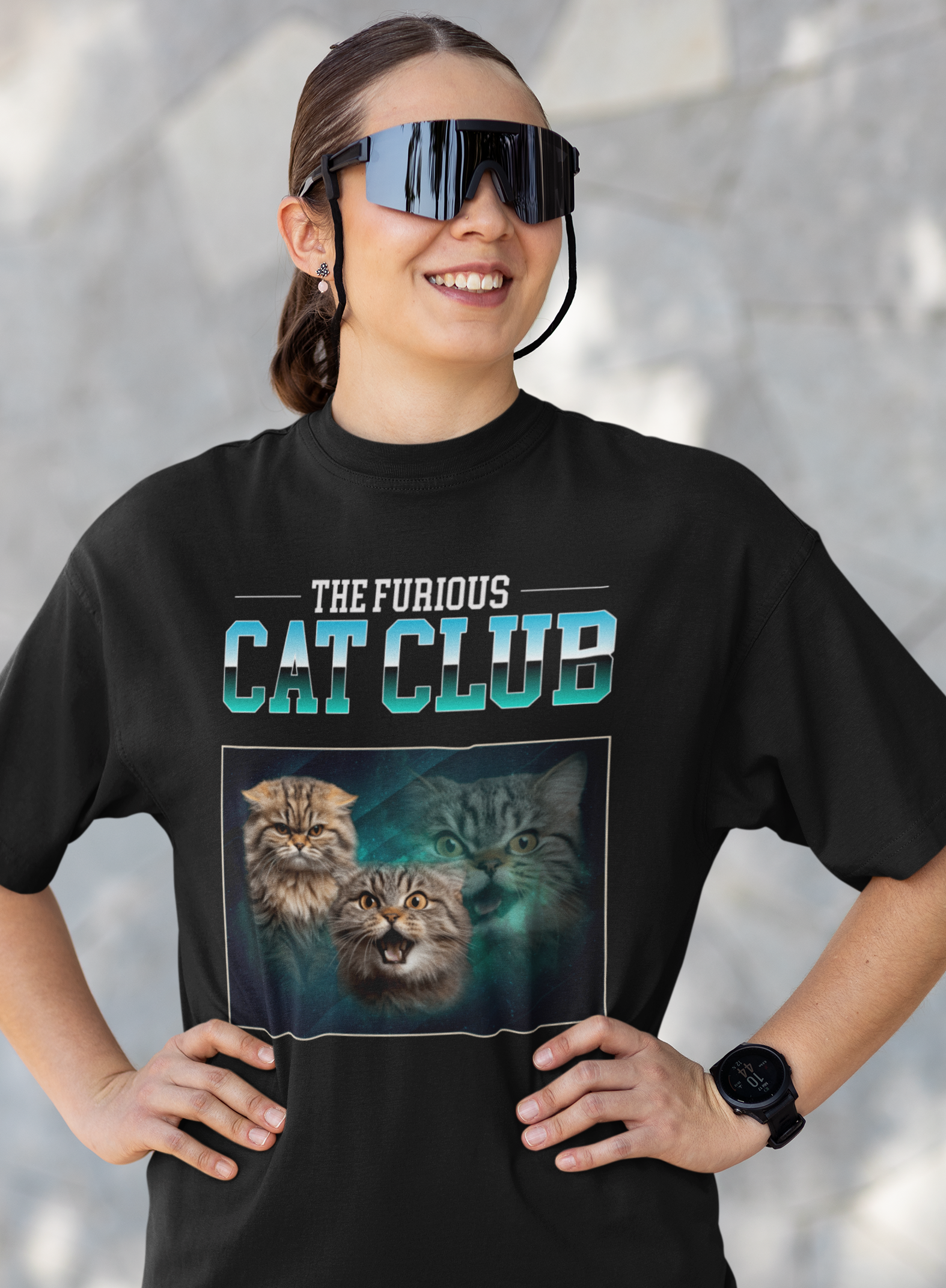 Camiseta Classica The Furious Cat Club
