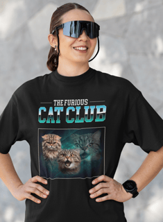 Camiseta Classica The Furious Cat Club