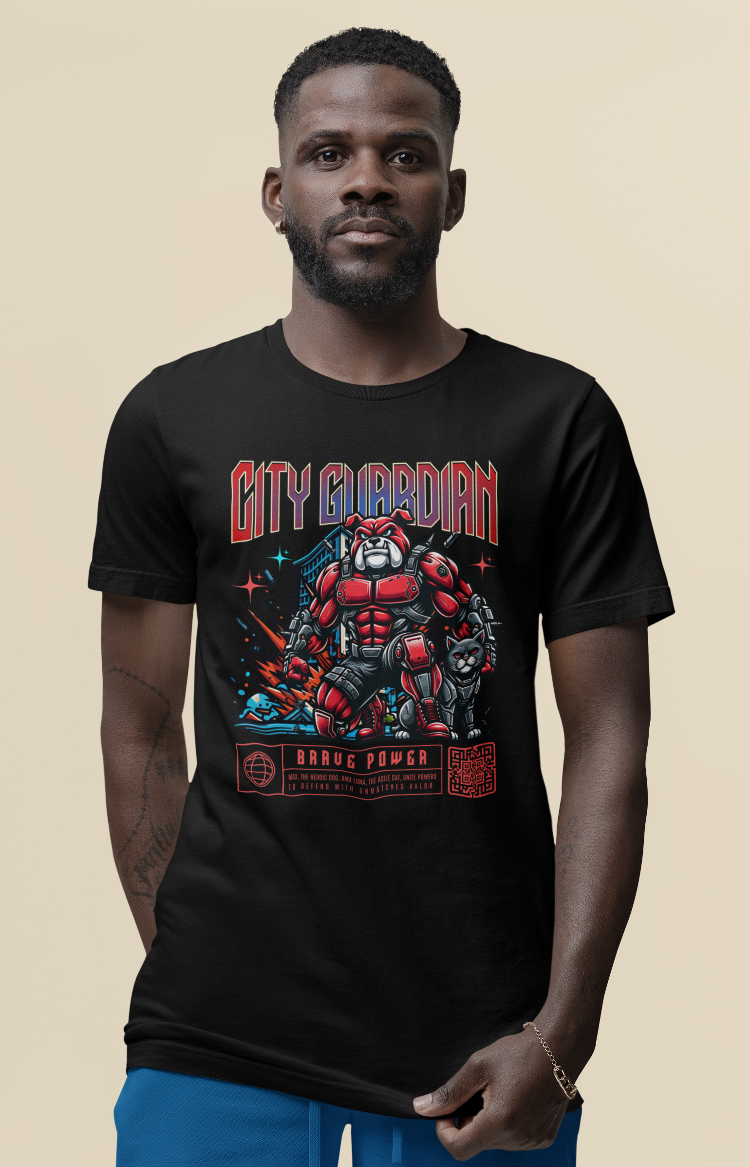 Camiseta City Guardian Bulldog