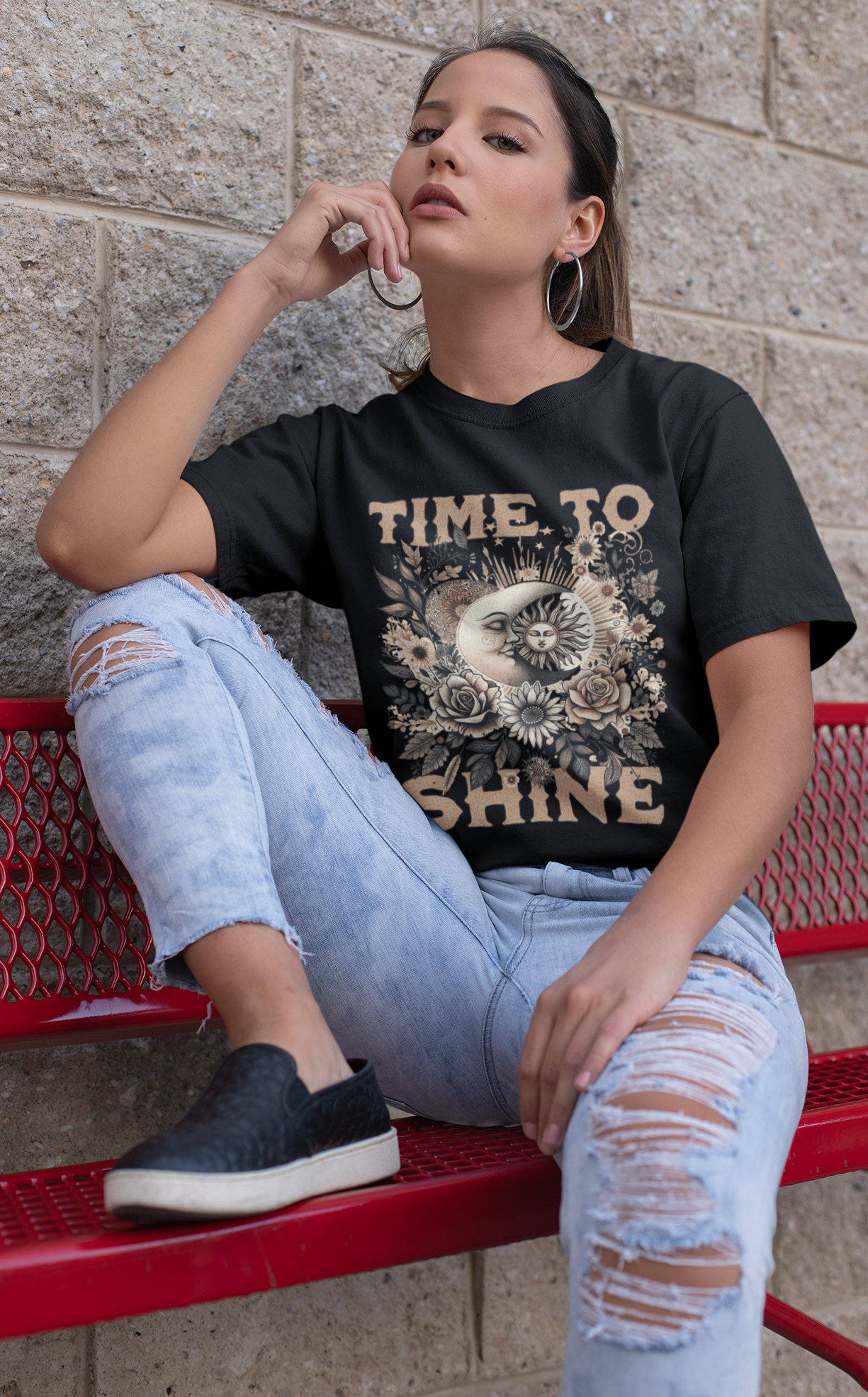 Camiseta Classica Time To Shine
