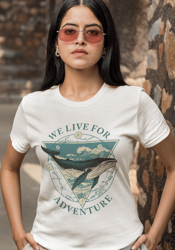 Camiseta Classica Baleia Jubarte