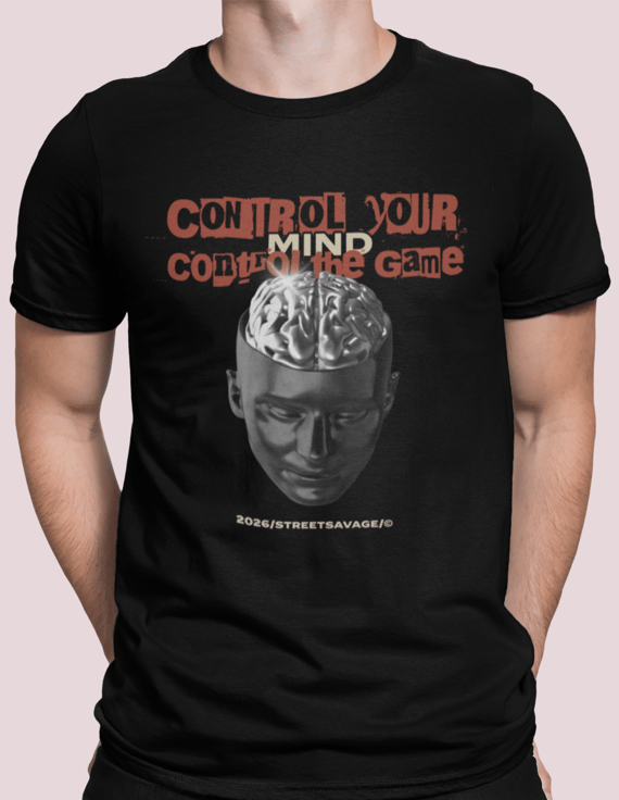 Camiseta Prime Masculina Control Your Mind Control the Game