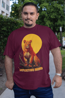 Nome do produto Camiseta Leoa Reflective Mind