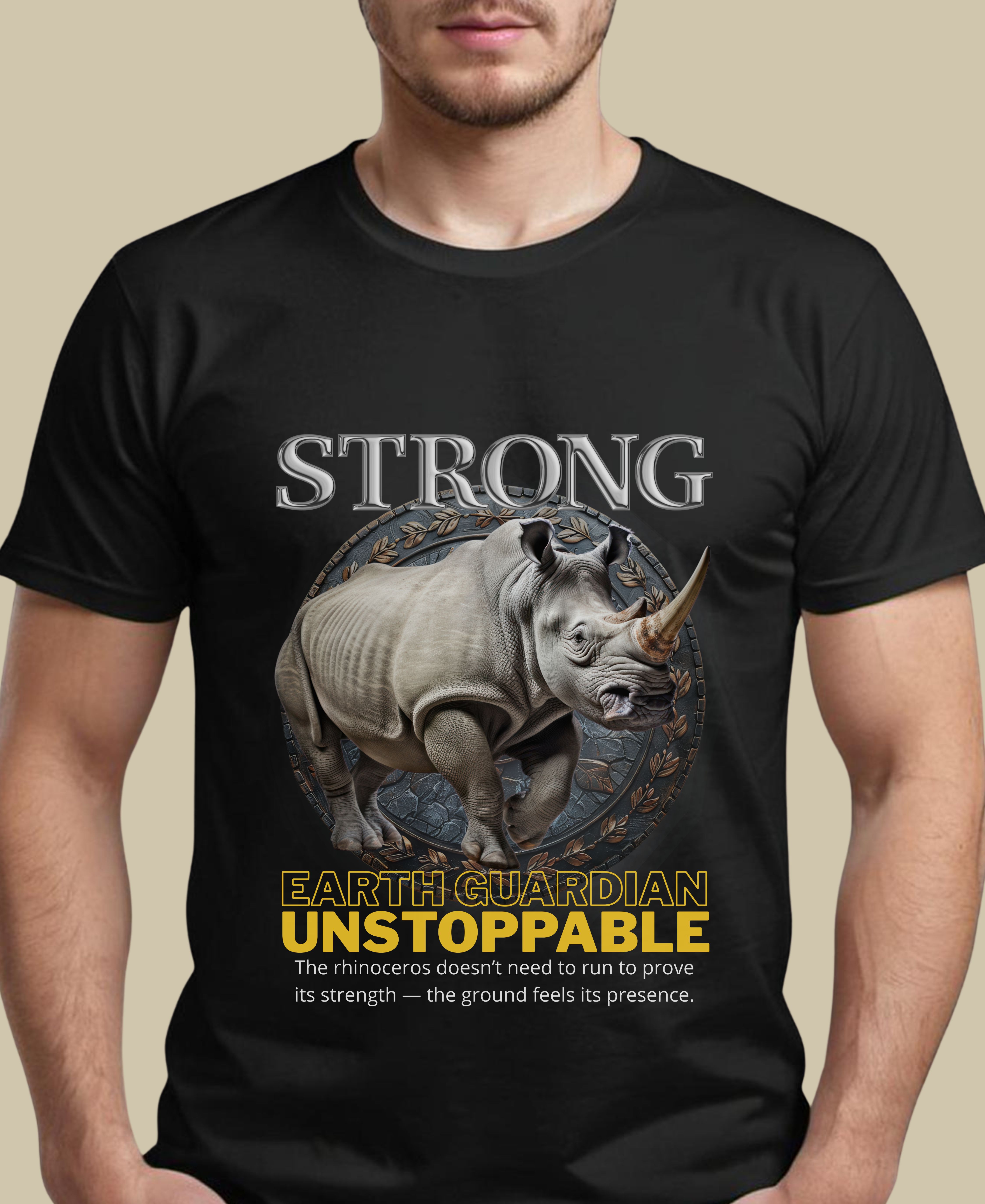 Camiseta Quality Strong (rinoceronte)