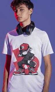 Nome do produto Camiseta Classica Rapper Macaco