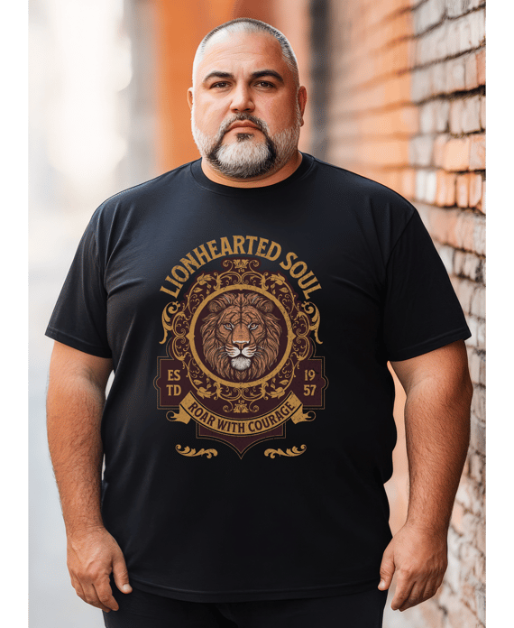 Plus Size Lion hearted Soul