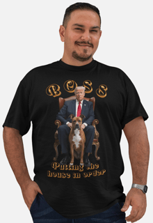 Camiseta Pitbull e Donald Trump