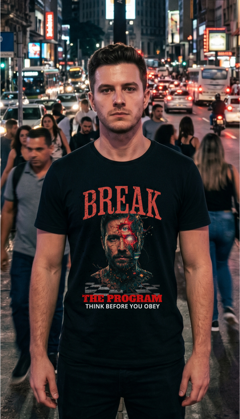 Camiseta Prime BREAK THE PROGRAM
