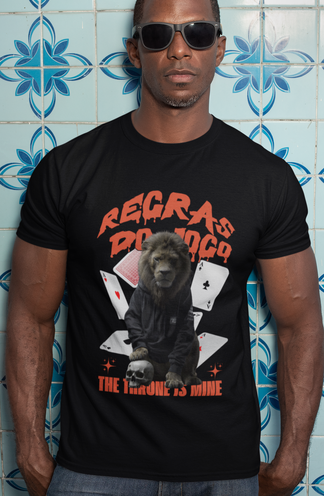 Nome do produto: Camiseta Prime Masculina Regras do Jogo